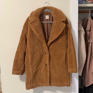 GAP Brown Teddy Jacket